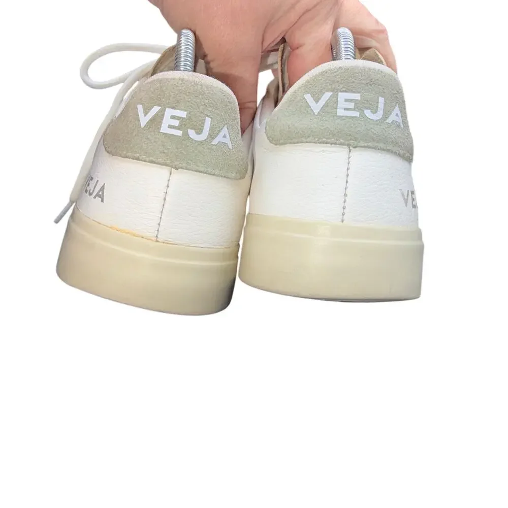 VEJA Campo White Sage Suede V Leather Sneakers Women’s US 7.5 EU 38.5